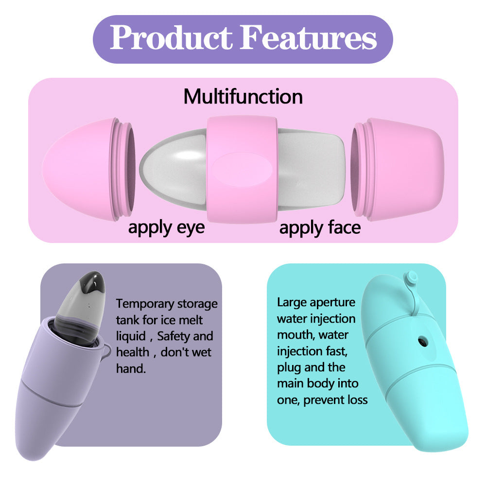 Ice Face Roller โ Instantly De-Puff & Tighten Skin (Ships from USA ๐บ๐ธ)